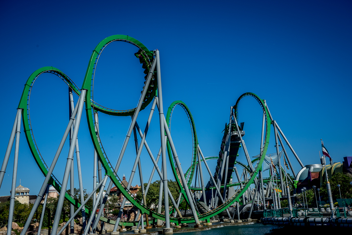 The Incredible Hulk Coaster at Universal s Islands of Adventure